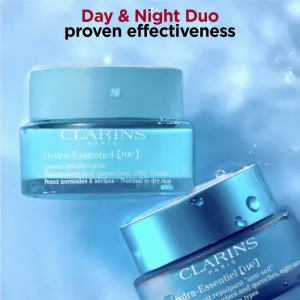 Clarins Hydra-Essentiel [HA²] Silky Cream hydratačný a spevňujúci denný krém s kyselinou hyalurónovou 50 ml