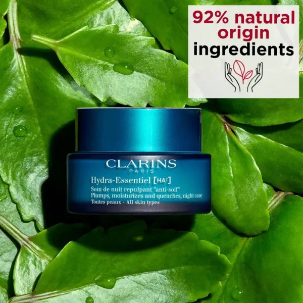 Clarins Hydra-Essentiel [HA²] Night Cream nočný hydratačný krém s kyselinou hyalurónovou 50 ml