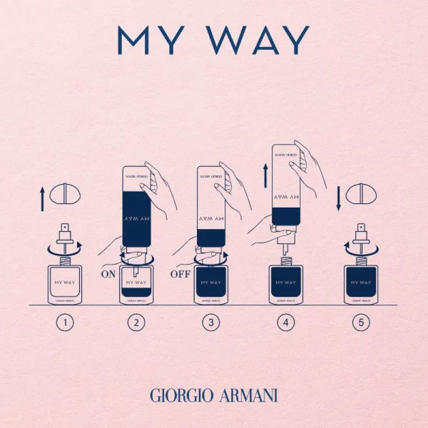 Armani My Way parfumovaná voda plniteľná pre ženy Refill 100 ml