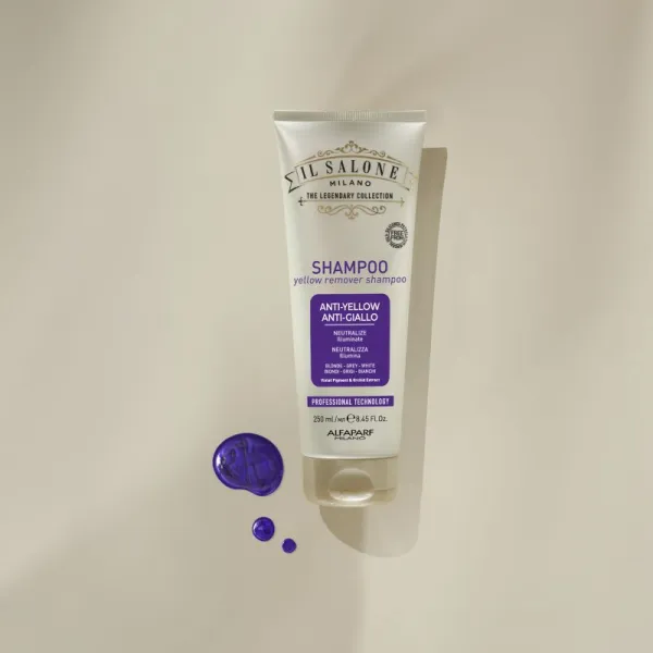 Alfaparf Milano Il Salone Milano Anti-yellow fialový šampón neutralizujúci žlté tóny 250 ml