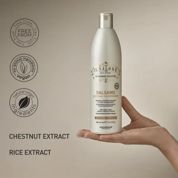 Alfaparf Milano Il Salone Milano Glorious vyživujúci kondicionér pre suché a poškodené vlasy 500 ml