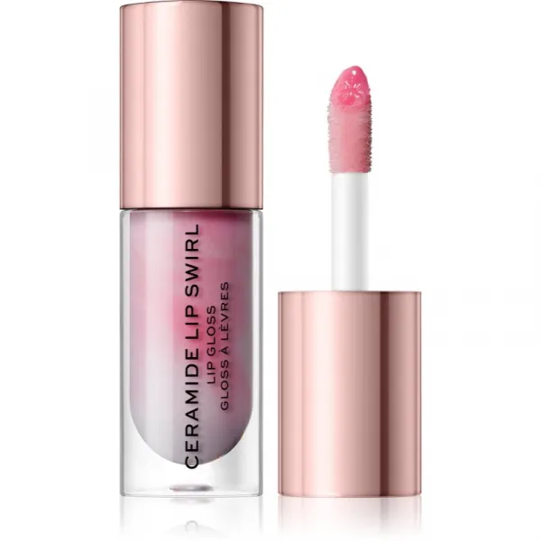Revolution Ceramide Swirl hydratačný lesk na pery odtieň Pure Gloss Clear 4.5 ml