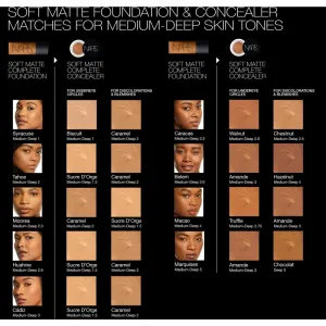 NARS SOFT MATTE Complete Foundation zmatňujúci make-up odtieň HUAHINE 45 ml