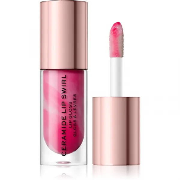 Revolution Ceramide Swirl hydratačný lesk na pery odtieň Sweet Soft Pink 4.5 ml
