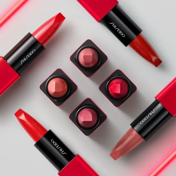 Shiseido Makeup Technosatin gel lipstick saténový rúž odtieň 404 Data Stream 4 g