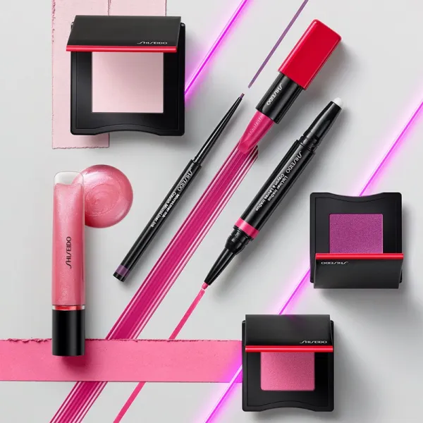 Shiseido Makeup Technosatin gel lipstick saténový rúž odtieň 408 Voltage Rose 4 g