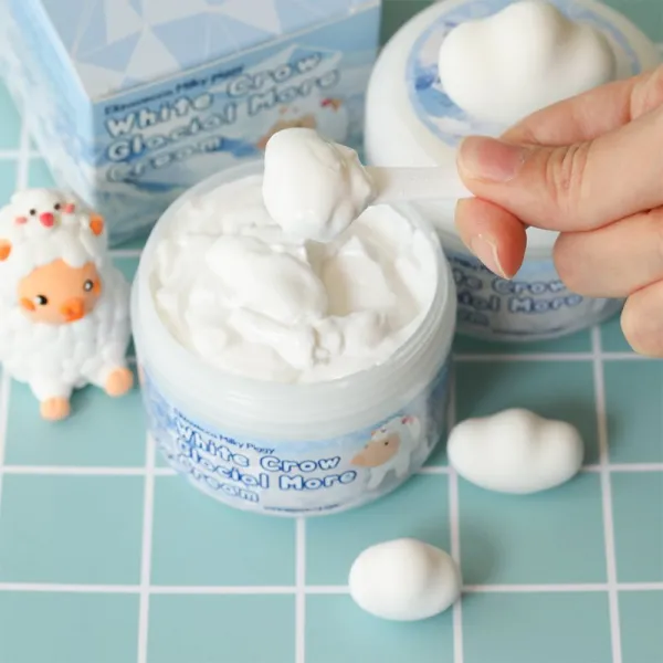 Elizavecca Milky Piggy White Crow Glacial More Cream rozjasňujúci hydratačný krém 100 ml