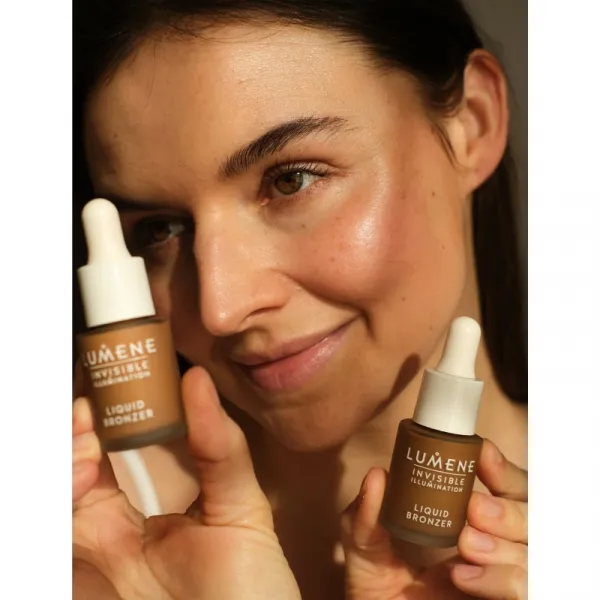 Lumene Invisible Illumination Instant Glow tekutý bronzer odtieň Summer Glow 15 ml