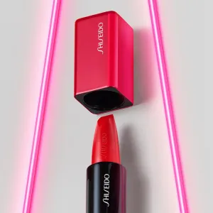 Shiseido Makeup Technosatin gel lipstick saténový rúž odtieň 416 Red Shift 4 g