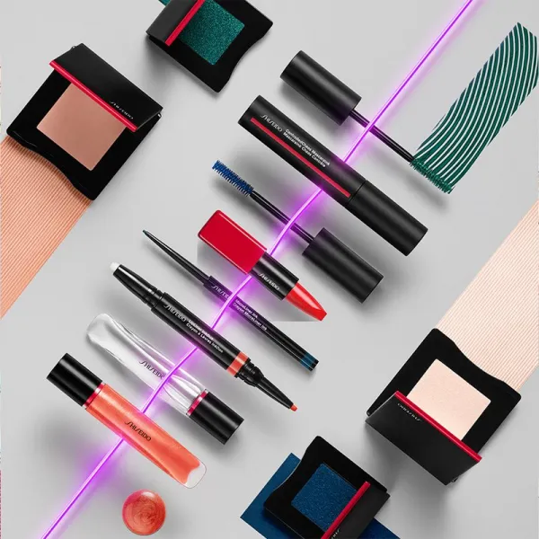 Shiseido Makeup Technosatin gel lipstick saténový rúž odtieň 416 Red Shift 4 g