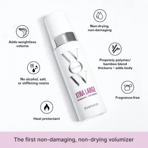 Color WOW Xtra Large Bombshell Volumizer stylingová pena pre objem vlasov 195 ml