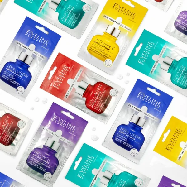 Eveline Cosmetics Face Therapy Peptide krémová maska pre regeneráciu a obnovu pleti 8 ml
