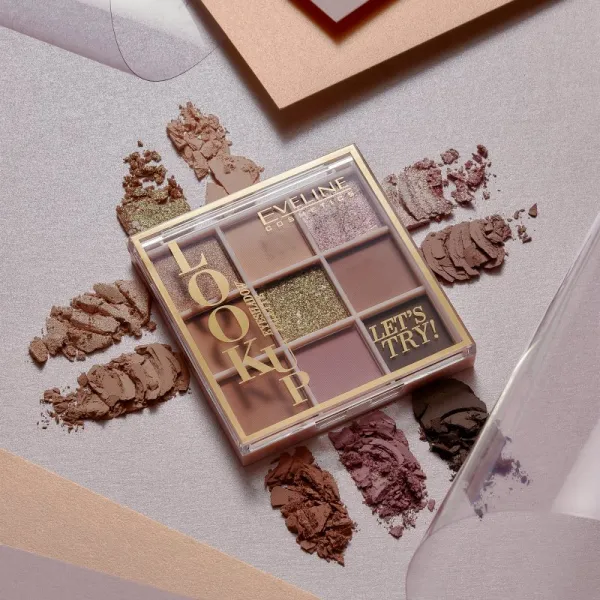 Eveline Cosmetics Look Up Let's Try! paletka očných tieňov 10,8 g
