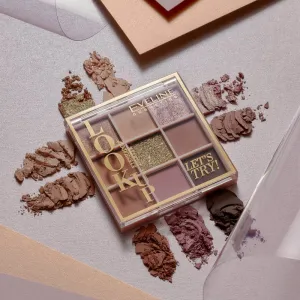 Eveline Cosmetics Look Up Let's Try! paletka očných tieňov 10,8 g