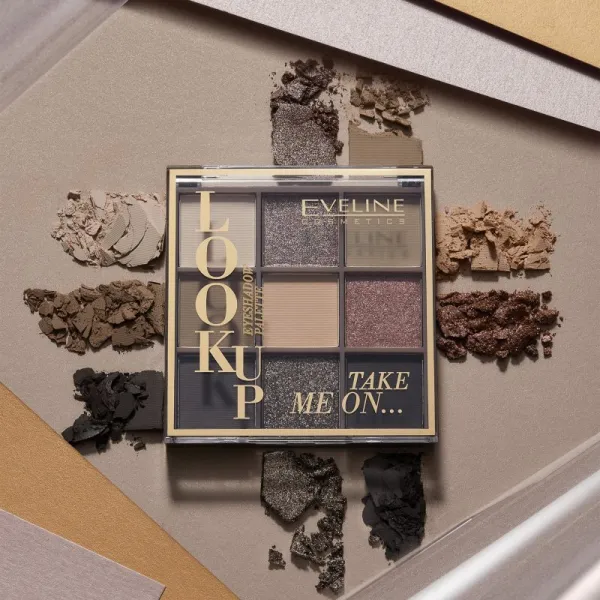 Eveline Cosmetics Look Up Take Me On... paletka očných tieňov 10,8 g