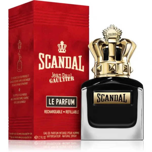 Jean Paul Gaultier Scandal Pour Homme Le Parfum parfumovaná voda plniteľná pre mužov 50 ml