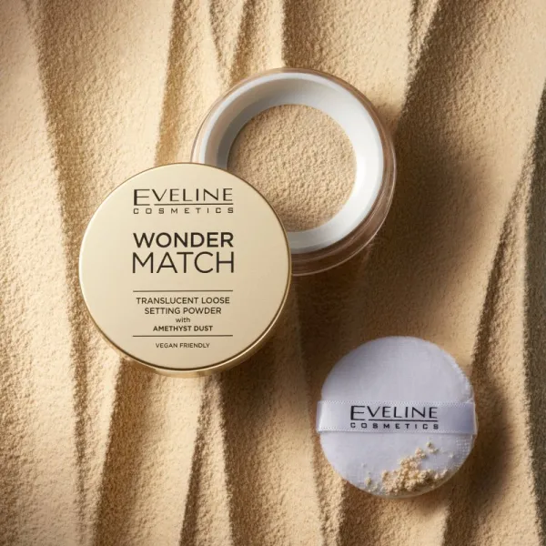 Eveline Cosmetics Wonder Match transparentný fixačný púder 6 g