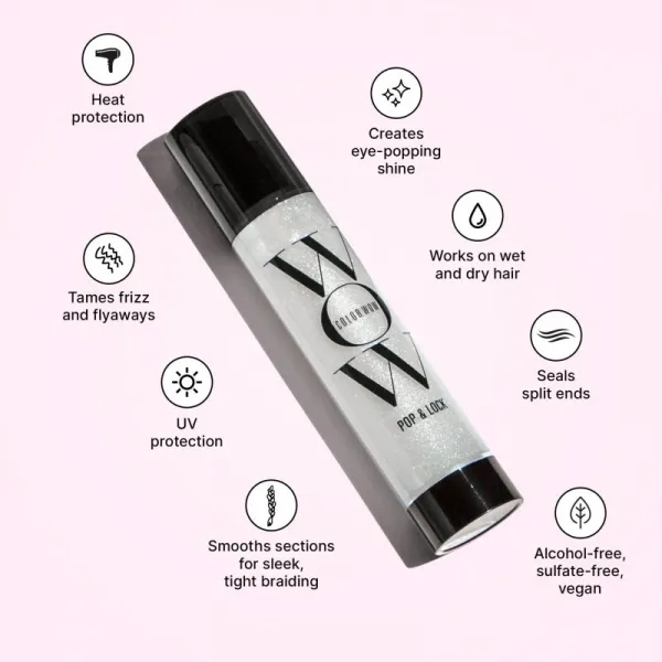 Color WOW Pop & Lock bezoplachový kondicionér v spreji 55 ml