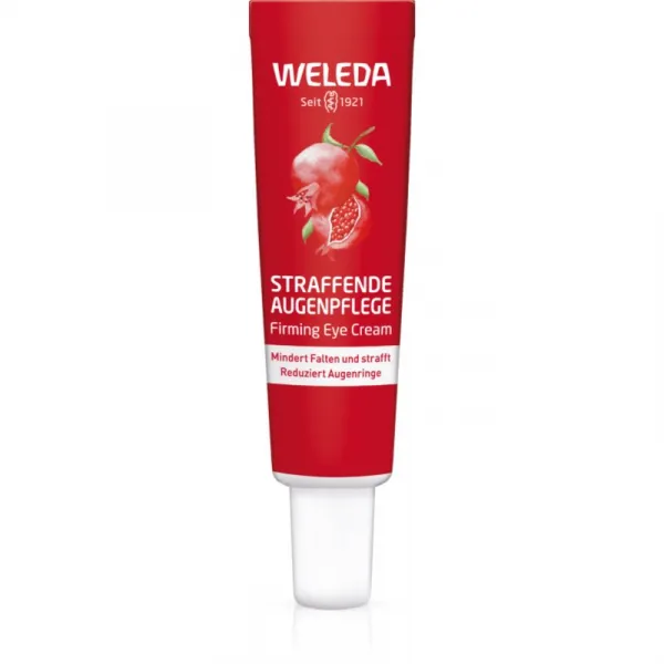 Weleda Pomegranate výživný očný krém pre redukciu vrások s peptidmi z macy 12 ml