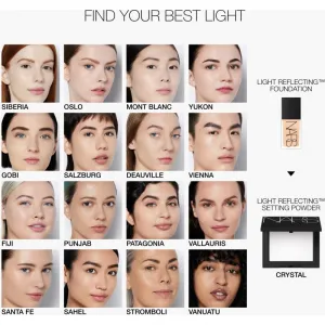 NARS Light Reflecting™ Foundation rozjasňujúci make-up pre prirodzený vzhľad odtieň MONT BLANC 30 ml
