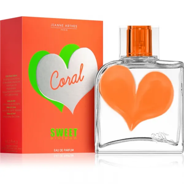 Jeanne Arthes Sweet Sixteen Coral parfumovaná voda pre ženy 100 ml