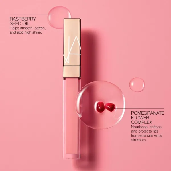 NARS AFTERGLOW LIP SHINE hydratačný lesk na pery odtieň TRIPLE X 5.5 ml