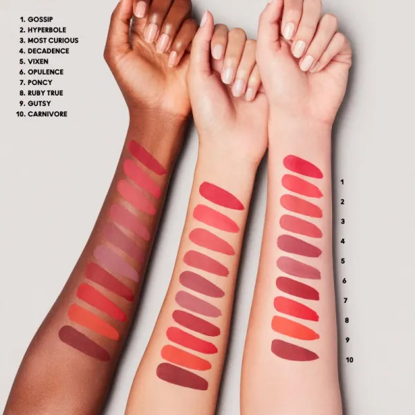 MAC Cosmetics Locked Kiss Ink 24HR Lipcolour dlhotrvajúci matný tekutý rúž odtieň Ruby True 4 ml