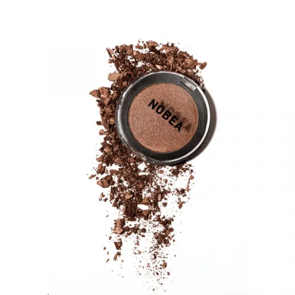 NOBEA Day-to-Day Mono Eyeshadow očné tiene s trblietkami odtieň Spice 3.5 g