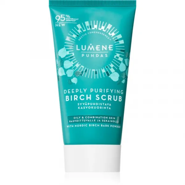 Lumene Deeply Purifying [PUHDAS] čistiaci pleťový peeling pre mastnú a zmiešanú pleť 75 ml