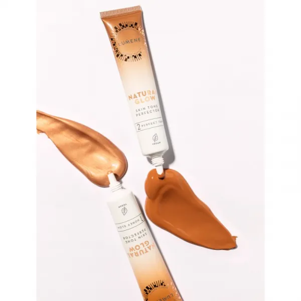 Lumene Natural Glow Skin Tone Perfector tekutý rozjasňovač odtieň 2 Perfect Tan 20 ml