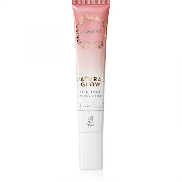 Lumene Natural Glow Skin Tone Perfector krémová lícenka odtieň 4 Berry Blush 20 ml