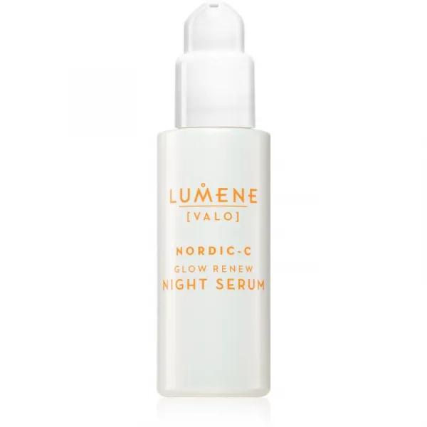 Lumene Nordic-C [VALO] Glow Renew nočné sérum pre rozjasnenie a vyhladenie pleti 30 ml