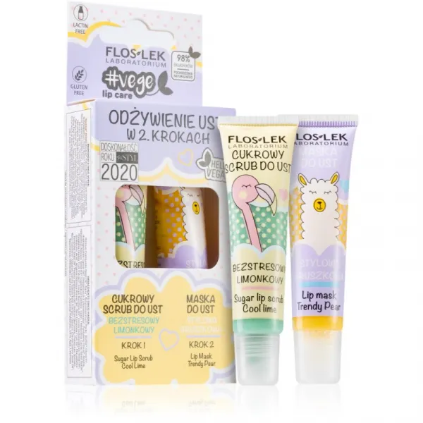FlosLek Laboratorium Vege Lip Care sada na pery