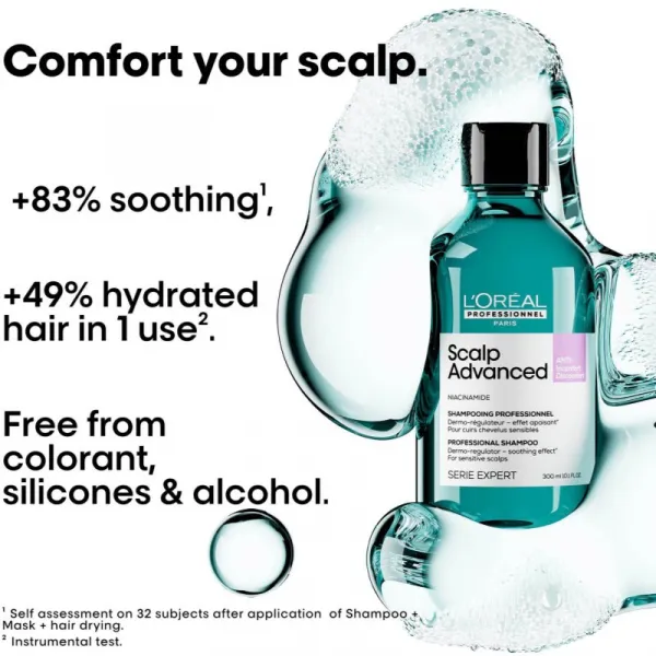 L’Oréal Professionnel Serie Expert Scalp Advanced šampón pre citlivú a podráždenú pokožku hlavy 300 ml