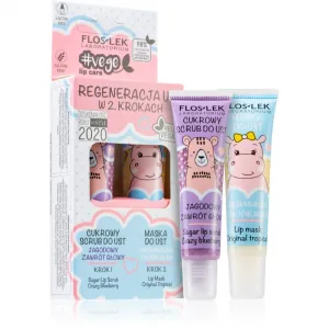 FlosLek Laboratorium Vege Lip Care darčeková sada na suché pery