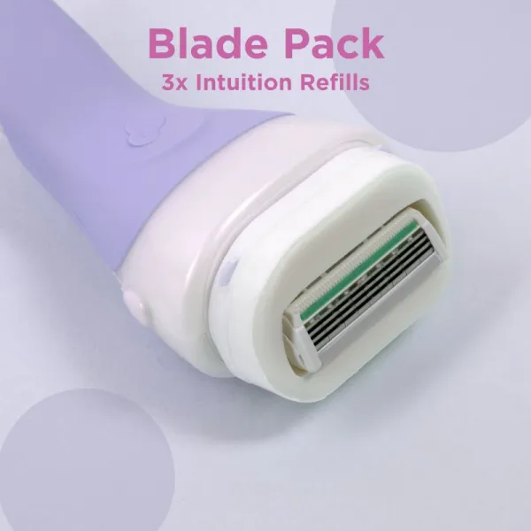 Wilkinson Sword Intuition Dry Skin náhradné žiletky 3 ks