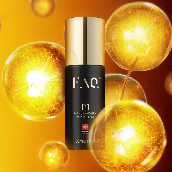 FOREO FAQ™ P1 Manuka Honey Primer intenzívny hydratačný a revitalizačný krém proti vráskam 30 ml