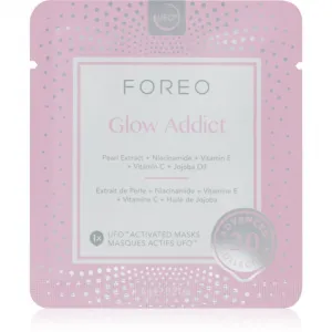 FOREO UFO™ Glow Addict rozjasňujúca pleťová maska 6 ks
