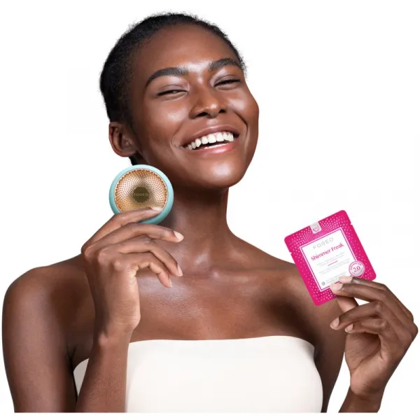 FOREO UFO™ Shimmer Freak rozjasňujúca maska proti kruhom pod očami 6 ks