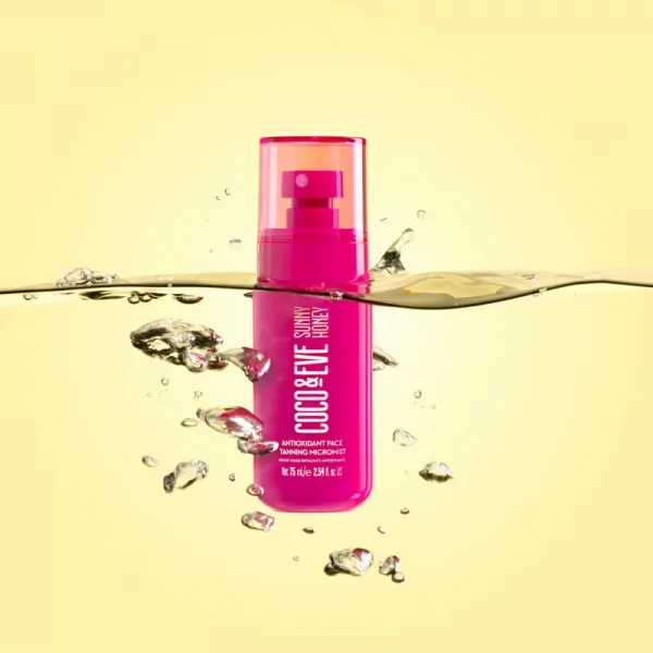 Coco & Eve Sunny Honey Antioxidant Face Tanning Micromist samoopaľovacia hmla na tvár 75 ml