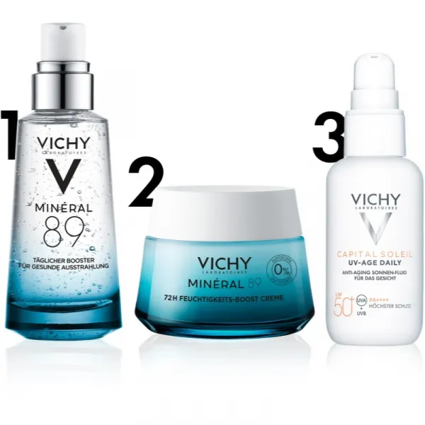 Vichy Minéral 89 hydratačný krém 72h bez parfumácie 50 ml
