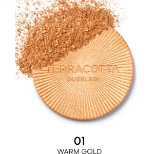 GUERLAIN Terracotta Luminizer bronzujúci rozjasňujúci púder odtieň 01 Warm Gold 7 g