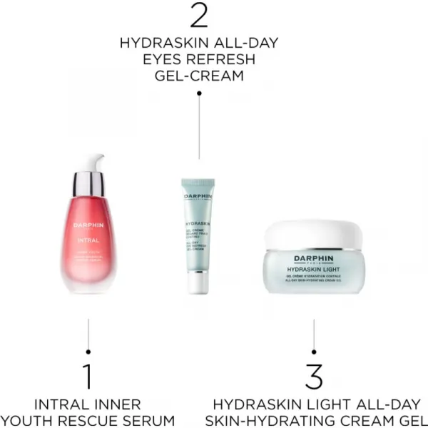 Darphin Hydraskin Light Hydrating Cream Gel hydratačný gélový krém pre normálnu až zmiešanú pleť 30 ml