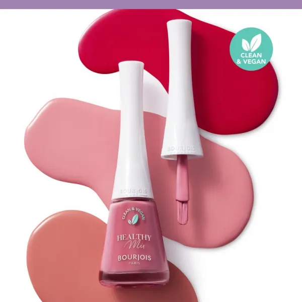 Bourjois Healthy Mix rýchloschnúci lak na nechty odtieň 200 One & Flo-ral 9 ml