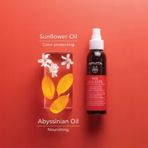Apivita Bee Sun Safe Hair Oil hydratačný olej pre vlasy namáhané slnkom 100 ml