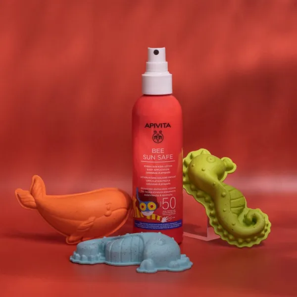 Apivita Bee Sun Safe Kids Spray SPF50 detské mlieko na opaľovanie SPF 50 200 ml
