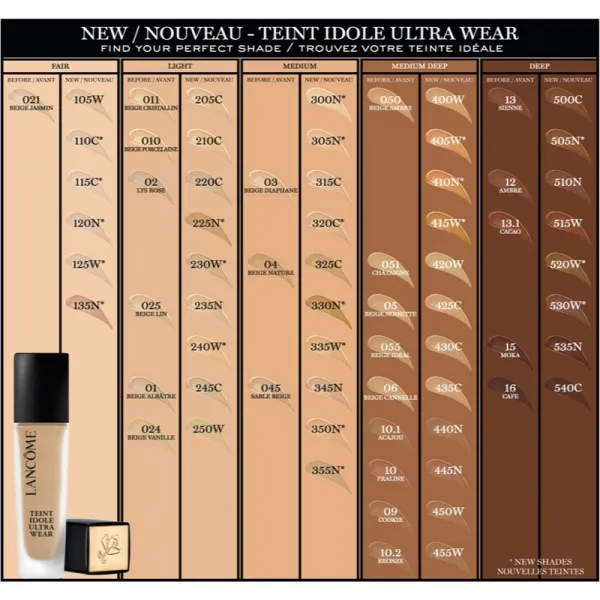 Lancôme Teint Idole Ultra Wear 24h dlhotrvajúci make-up SPF 35 odtieň 315 C 30 ml