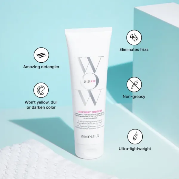 Color WOW Color Security Conditioner kondicionér pre husté farbené vlasy 250 ml