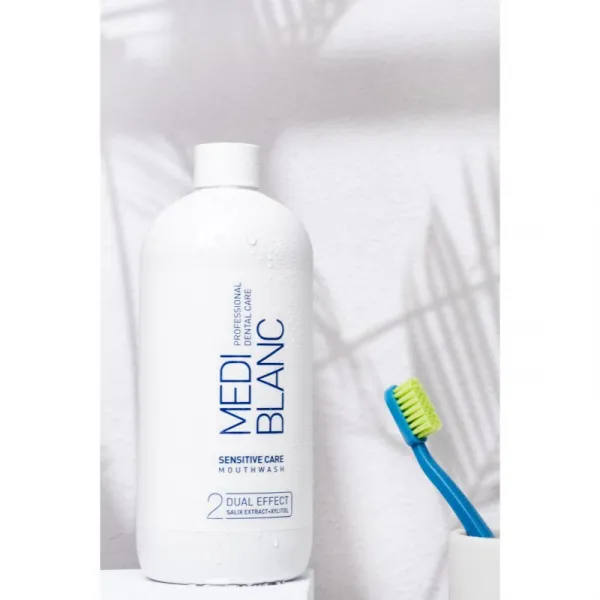 MEDIBLANC Sensitive Care ústna voda pre citlivé zuby a ďasná 500 ml