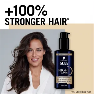 Gliss Overnight Repair nočný elixír na vlasy 100 ml